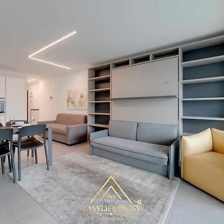 Avorio Wonderful And Modern Loft In -by Easylife Swiss Bellinzona